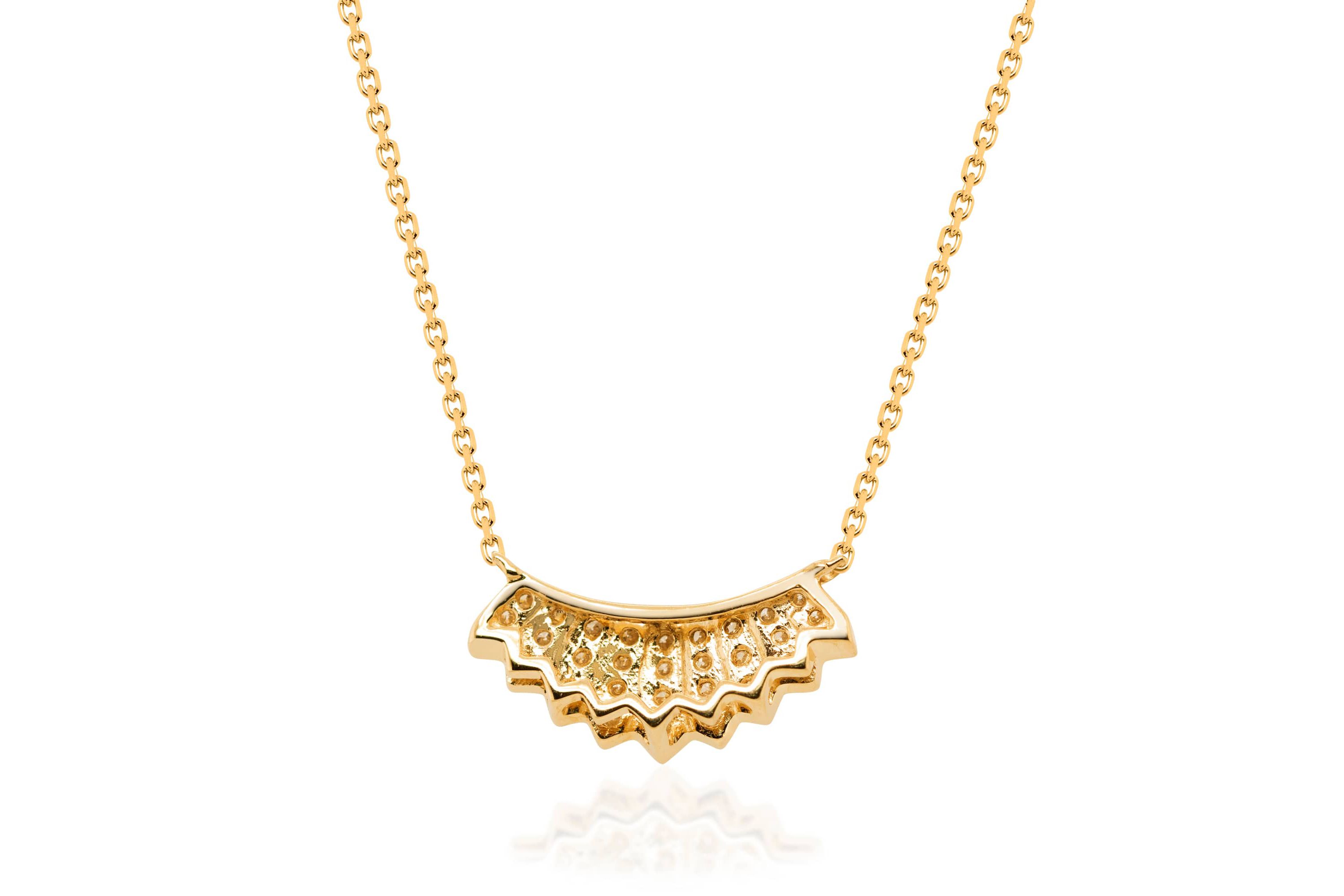 DIAMOND Necklace in 10K YELLOW GOLD