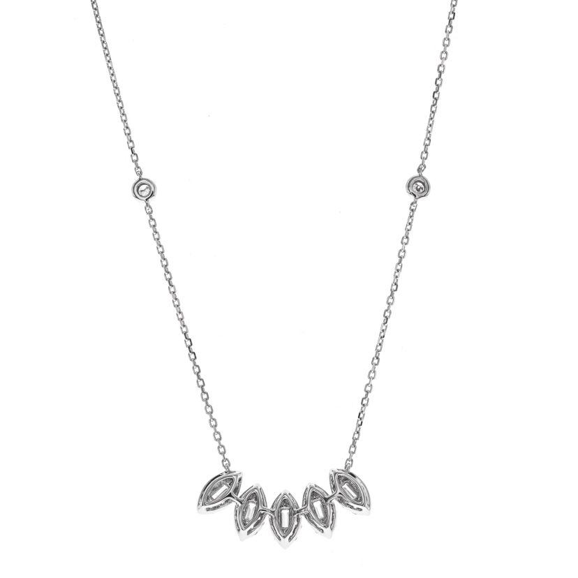 DIAMOND Necklace in 10K WHITE GOLD