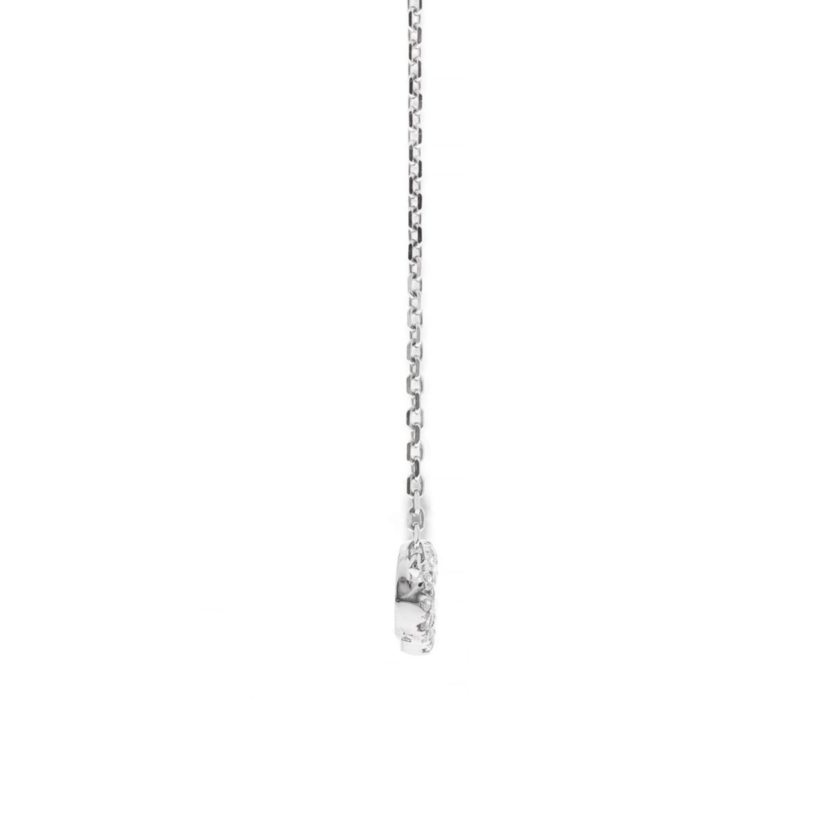 DIAMOND Necklace in 10K WHITE GOLD