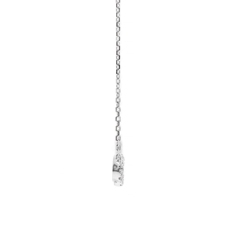 DIAMOND Necklace in 10K WHITE GOLD
