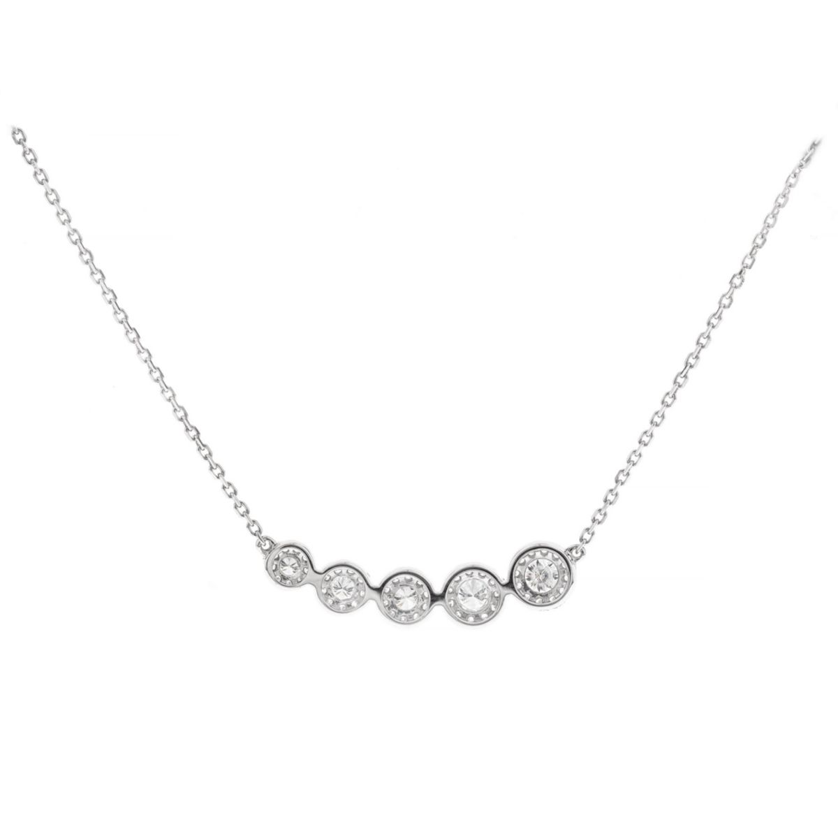 DIAMOND Necklace in 10K WHITE GOLD