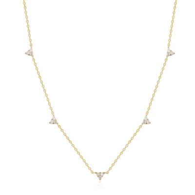 Anika and August DIAMOND Necklace in 10K YELLOW GOLD