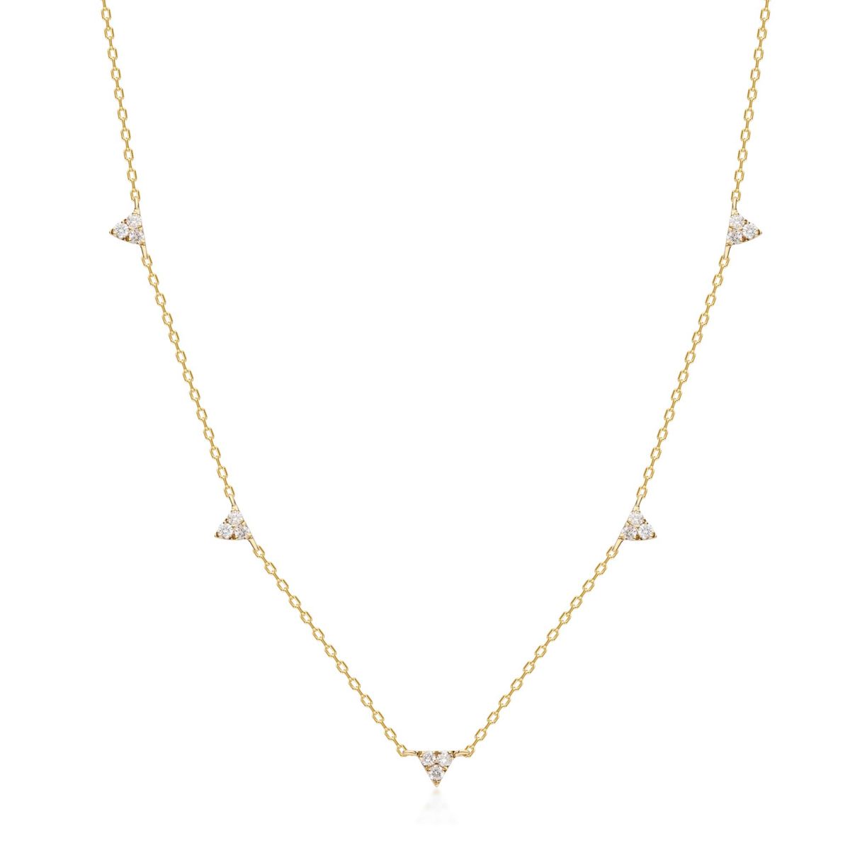 DIAMOND Necklace in 10K YELLOW GOLD