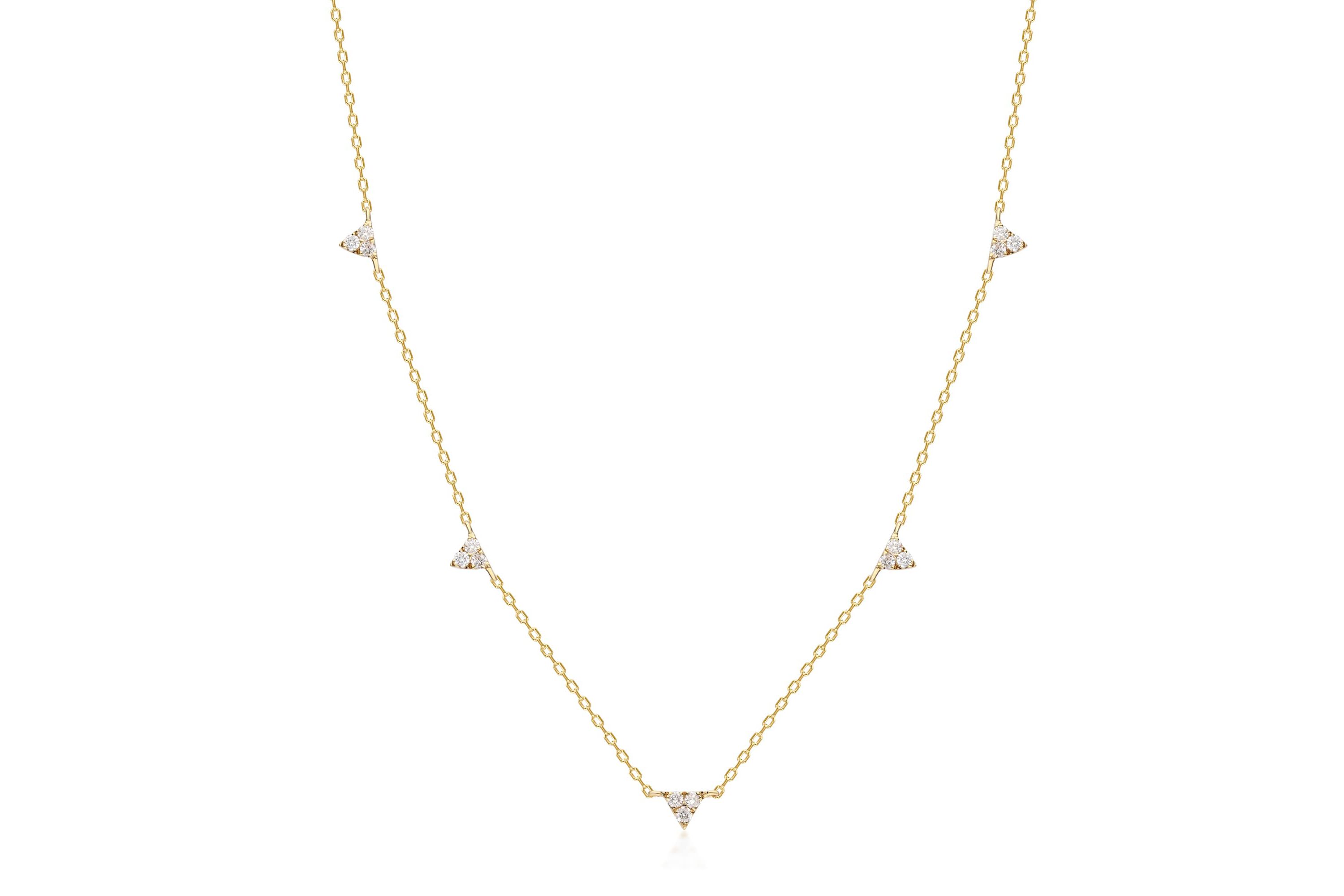 DIAMOND Necklace in 10K YELLOW GOLD