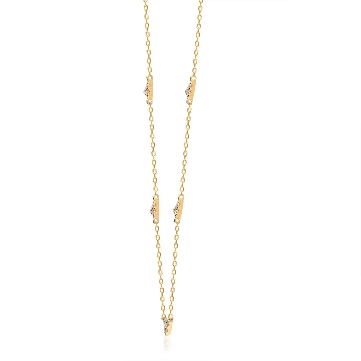 DIAMOND Necklace in 10K YELLOW GOLD