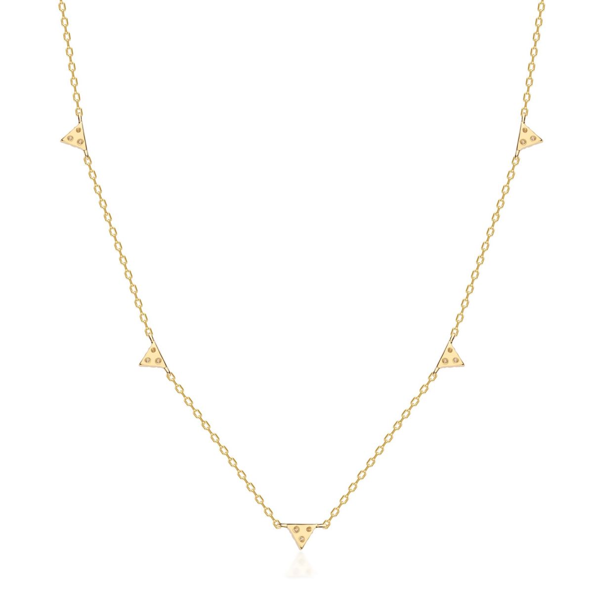 DIAMOND Necklace in 10K YELLOW GOLD