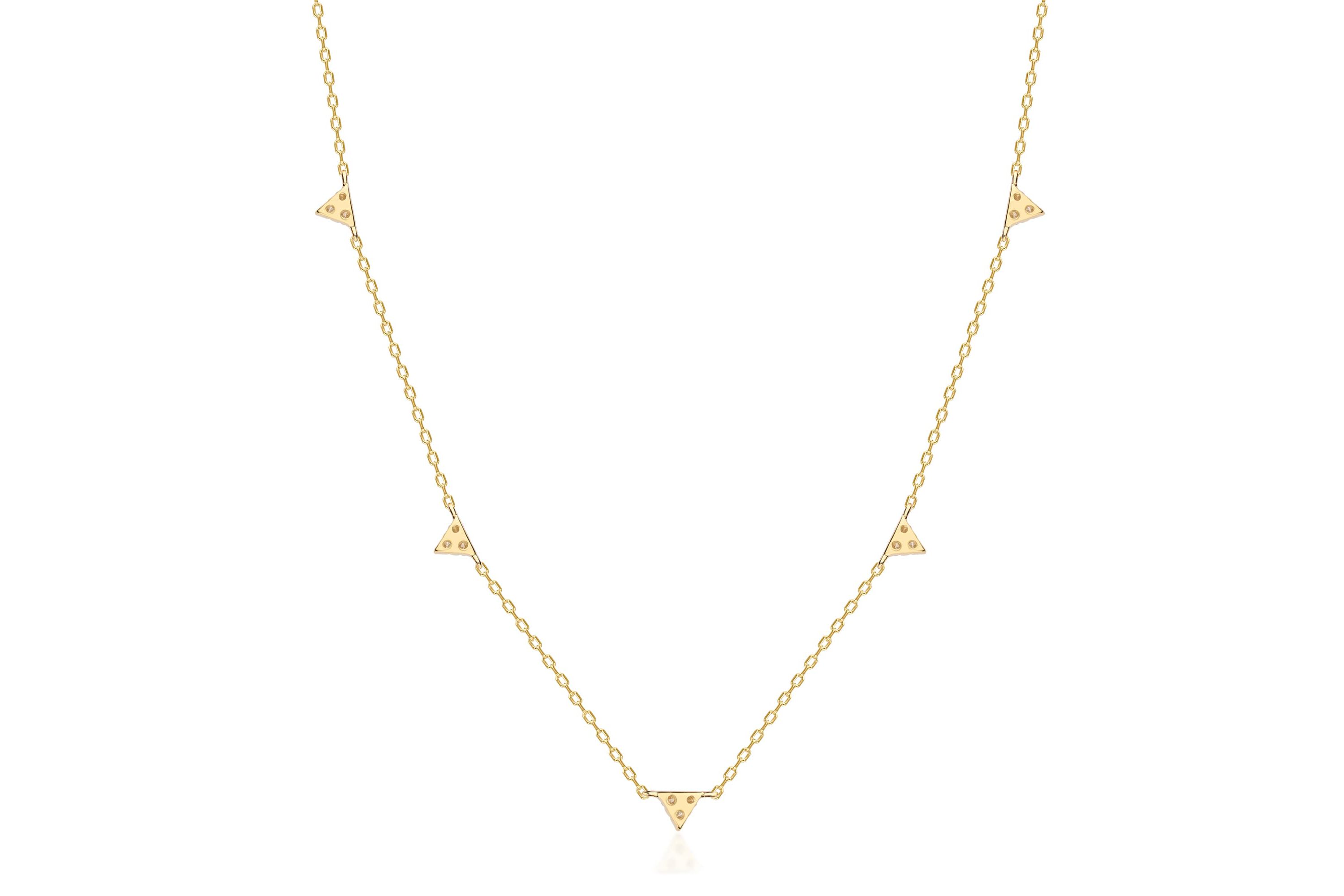 DIAMOND Necklace in 10K YELLOW GOLD