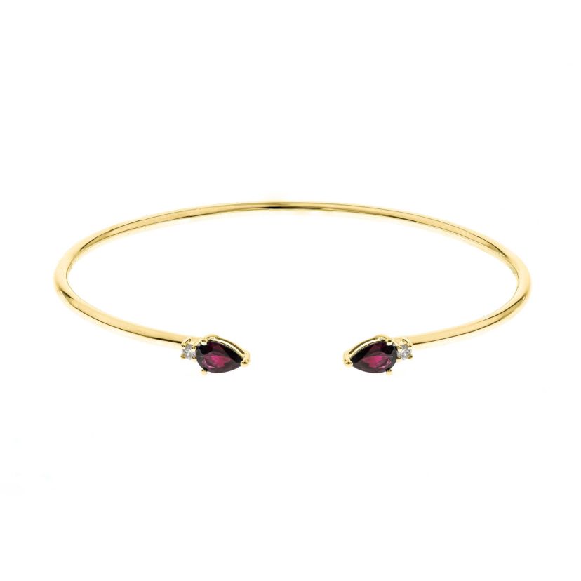 RUBY Bracelet in 10K YELLOW GOLD