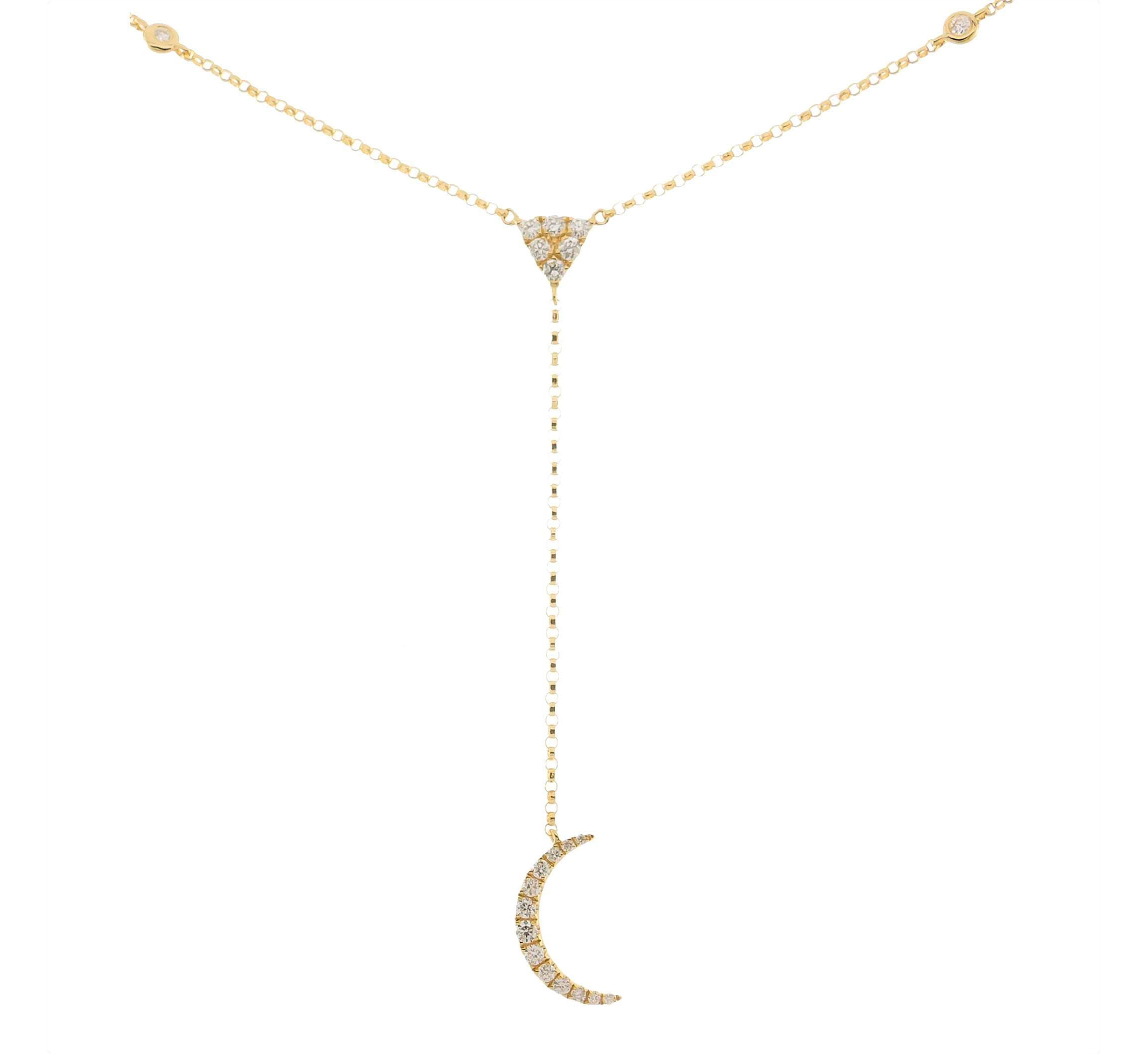 DIAMOND Necklace in 10K YELLOW GOLD