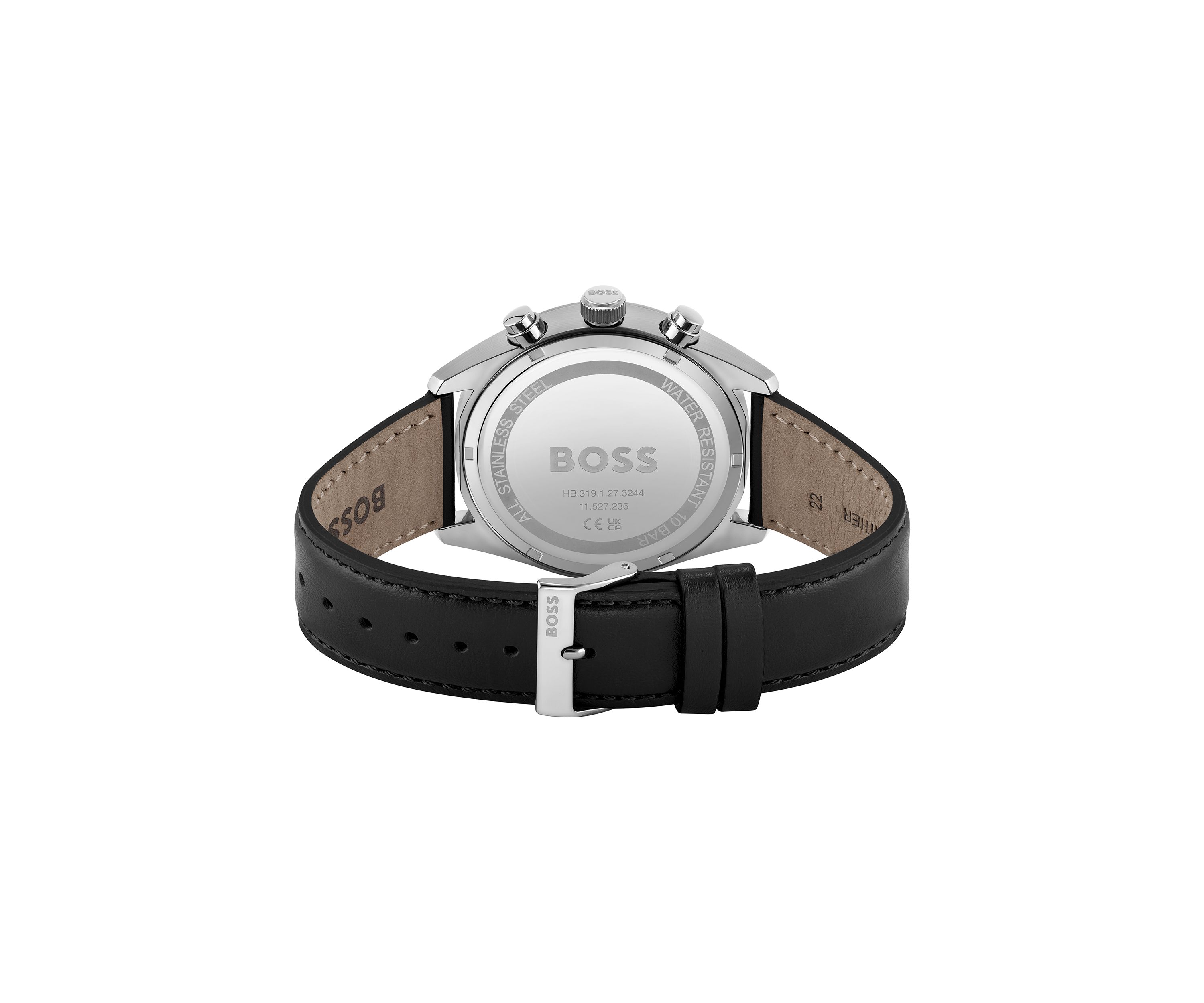 Champion Black Strap Watch