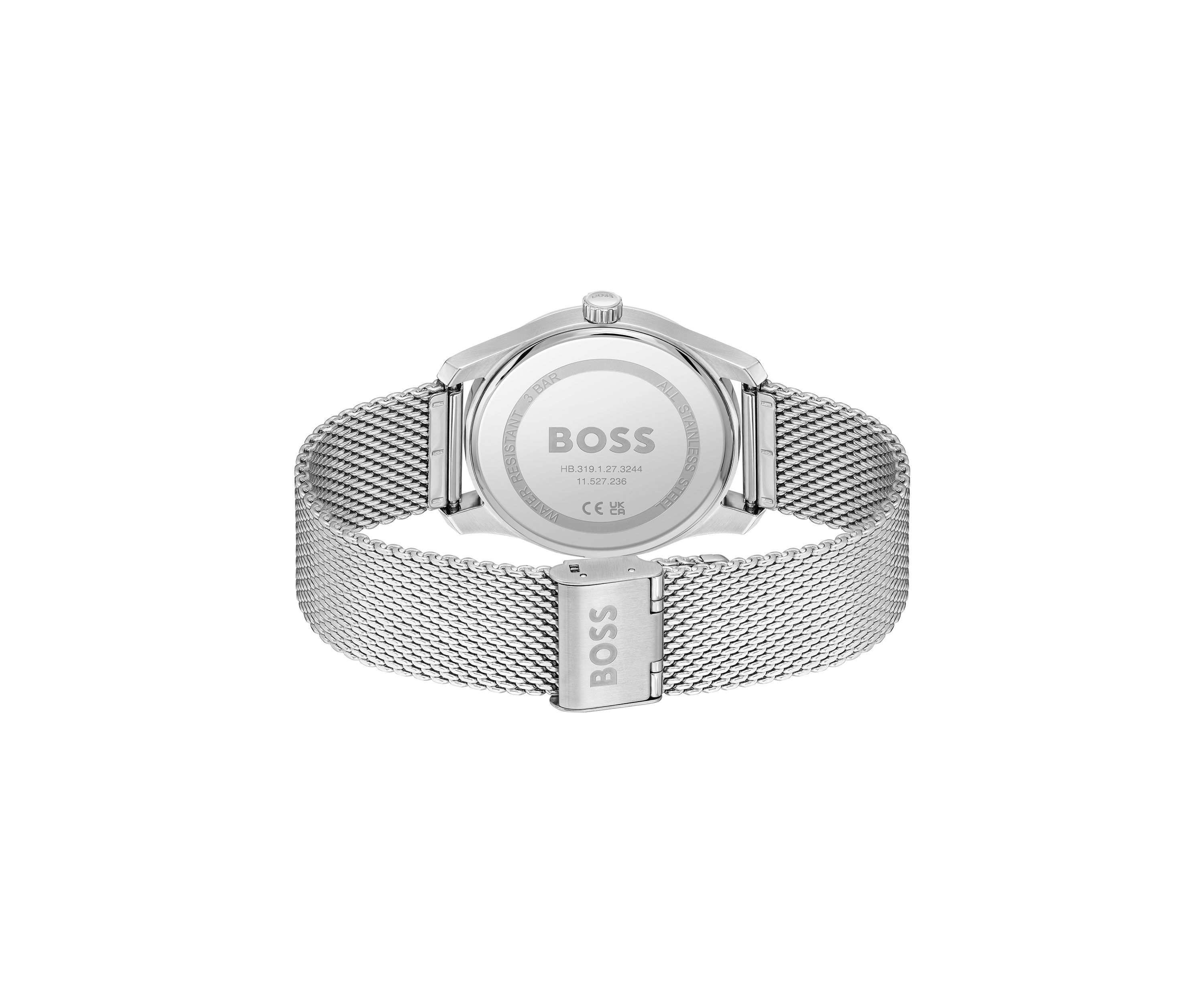 Principle Silver Bracelet Blue Dial Watch