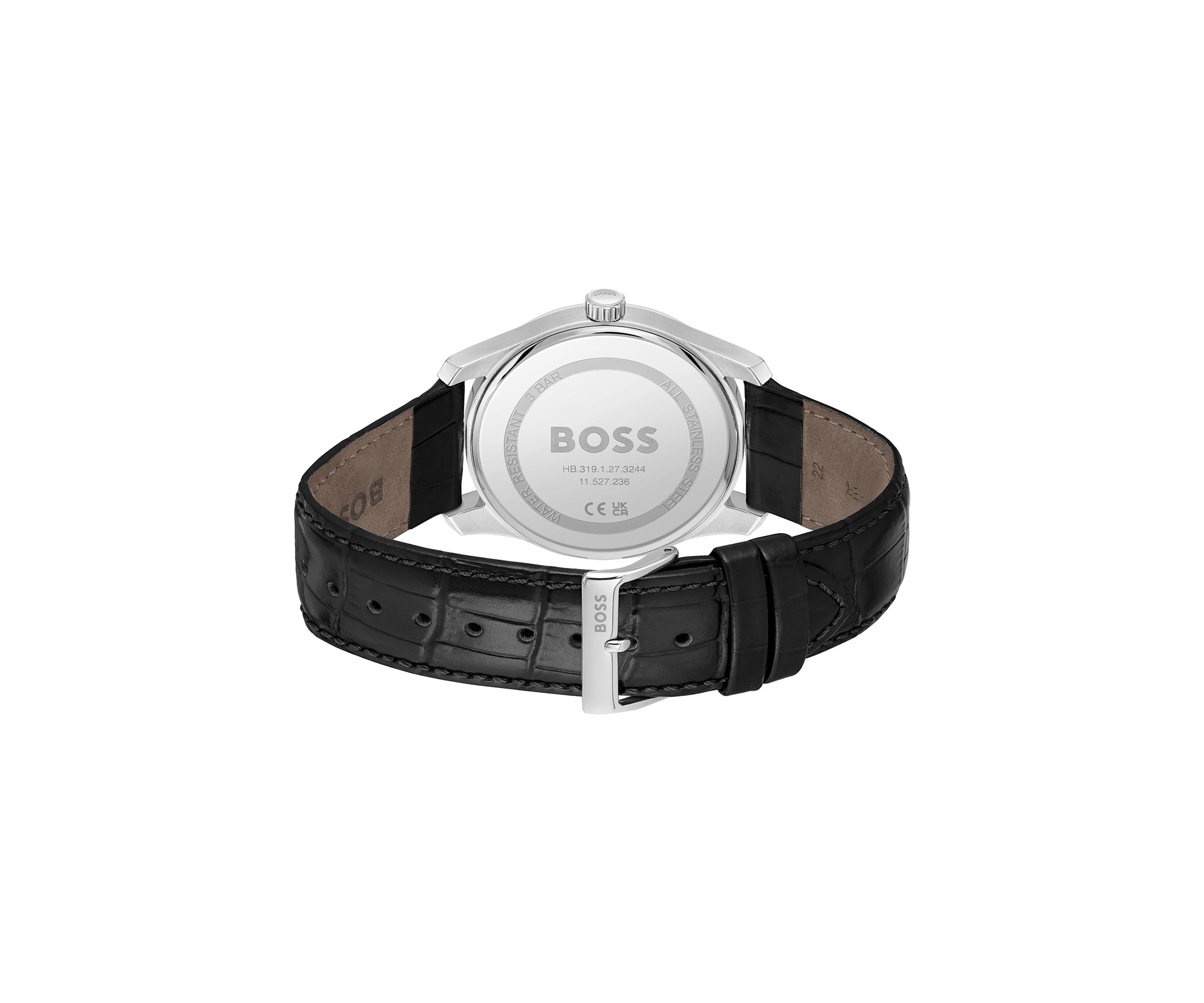 Principle Black Strap Watch