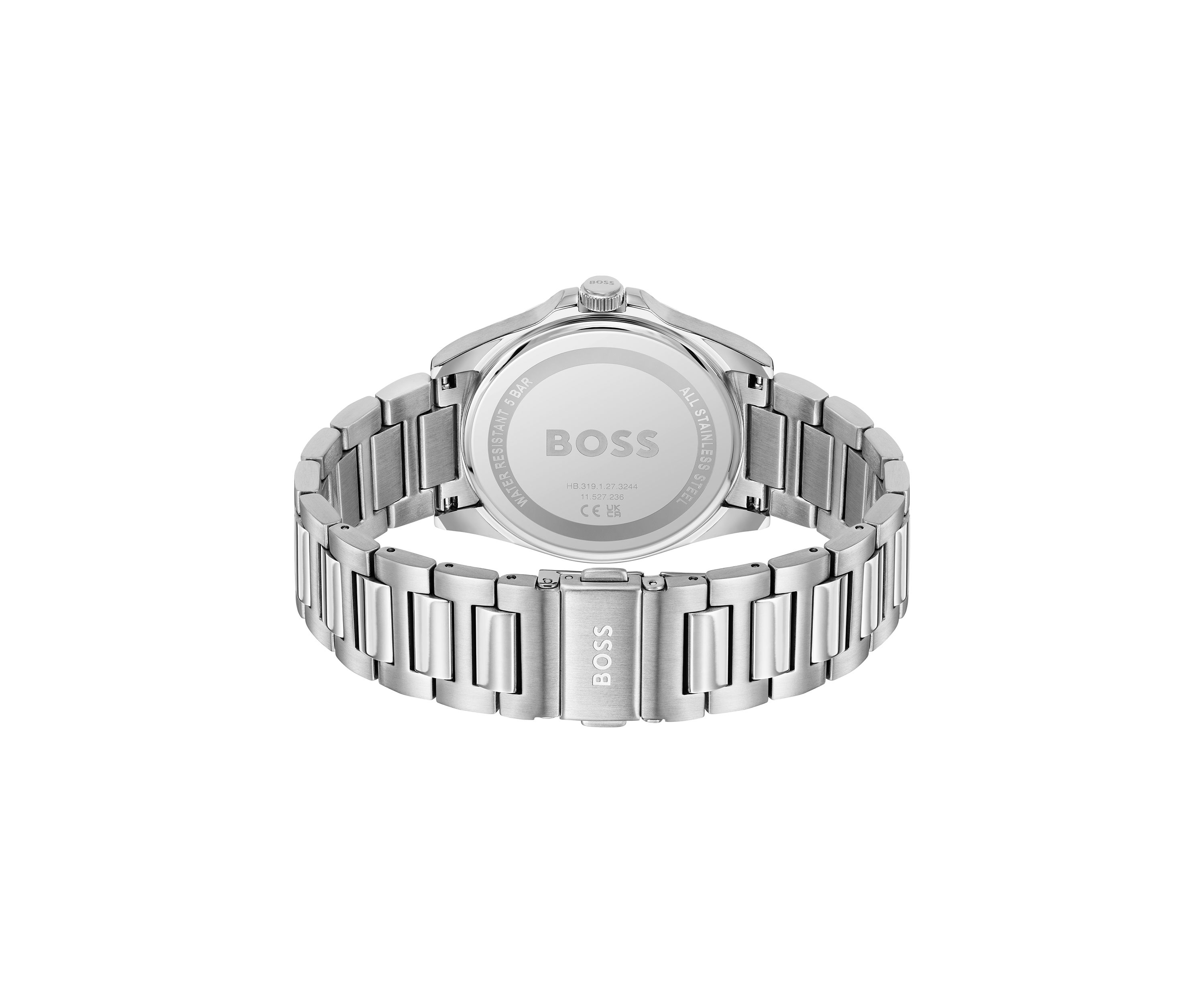 Strike Silver Bracelet Red Dial Watch