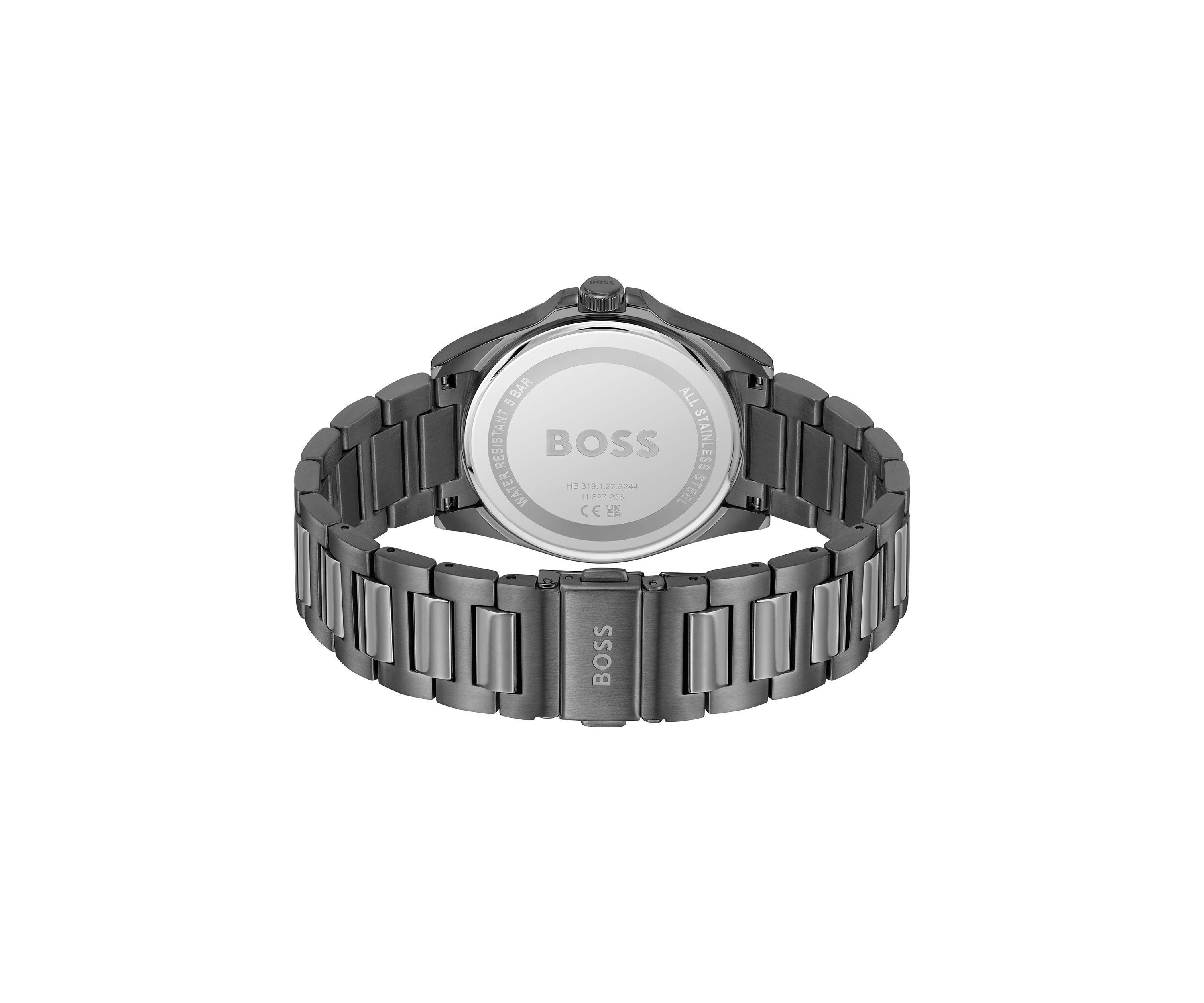 Strike Black Bracelet Blue Dial Watch