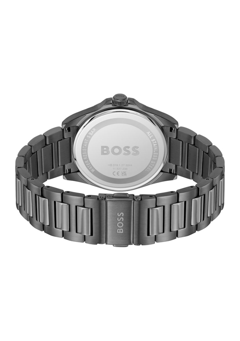 Strike Black Bracelet Blue Dial Watch