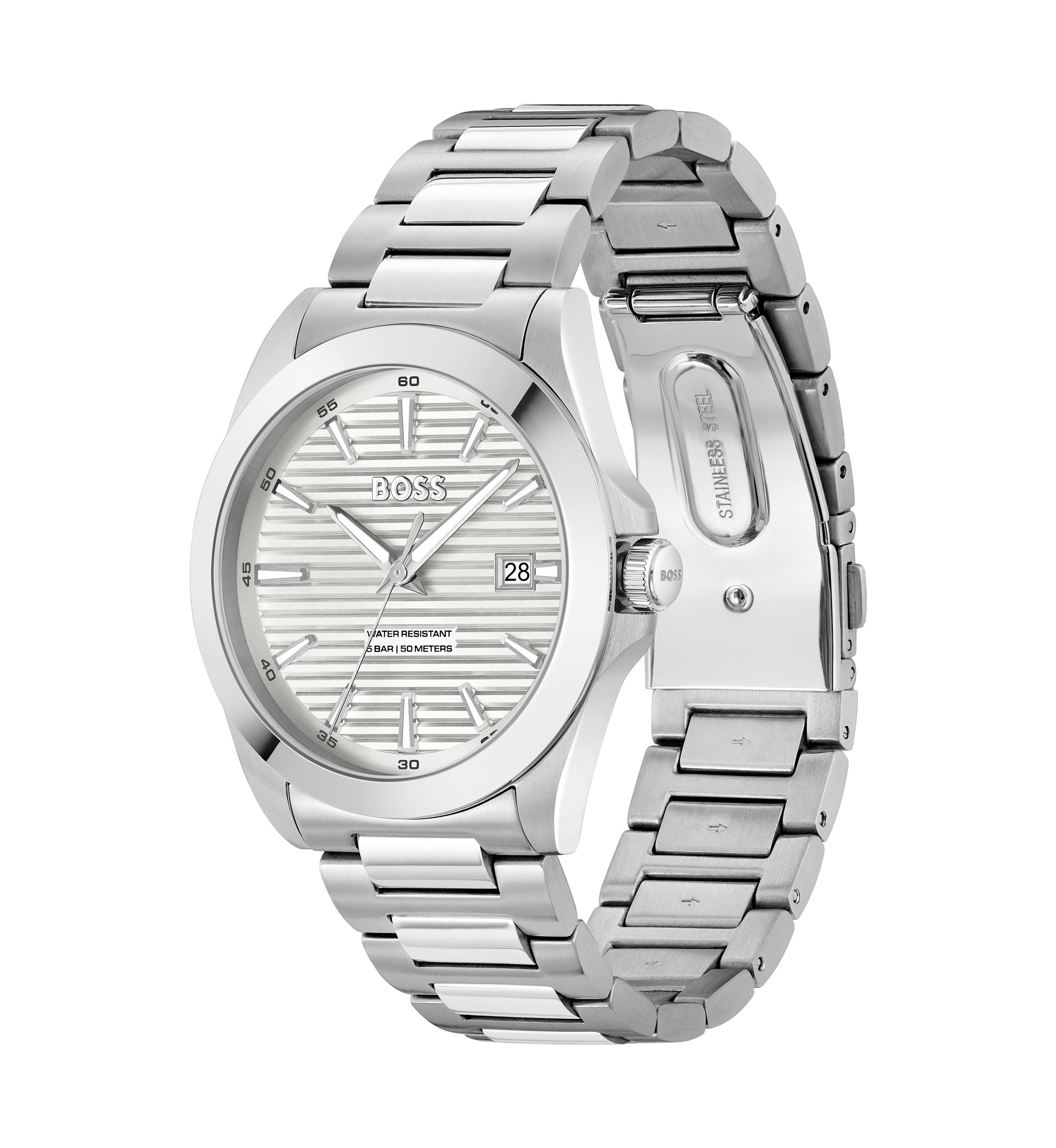 Strike Silver Watch