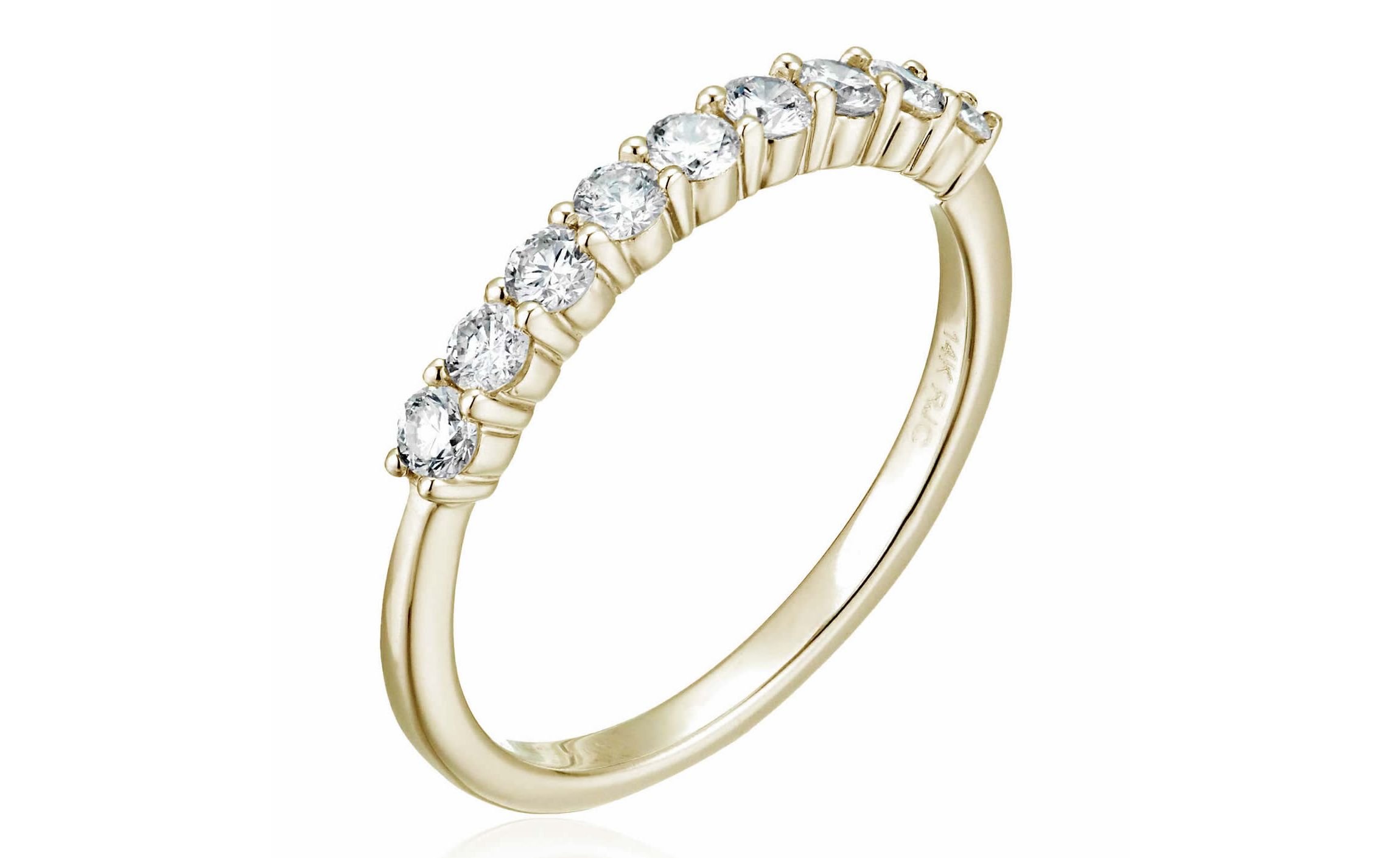1/2 ct. t.w. Diamond Wedding Band in 14K Yellow Gold
