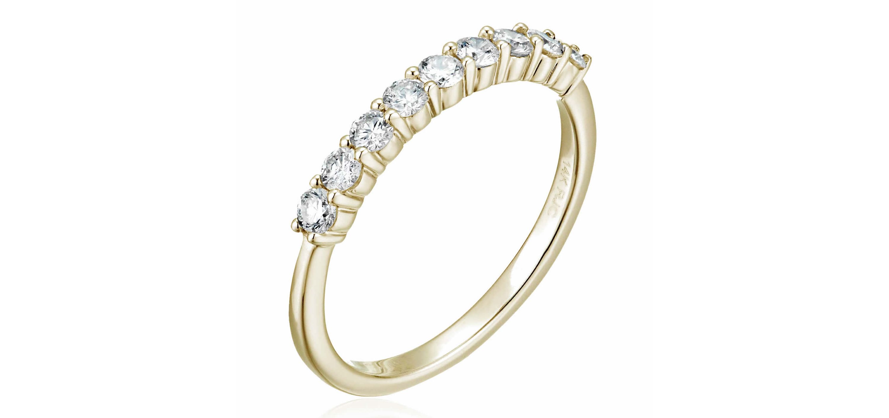 1/2 ct. t.w. Diamond Wedding Band in 14K Yellow Gold
