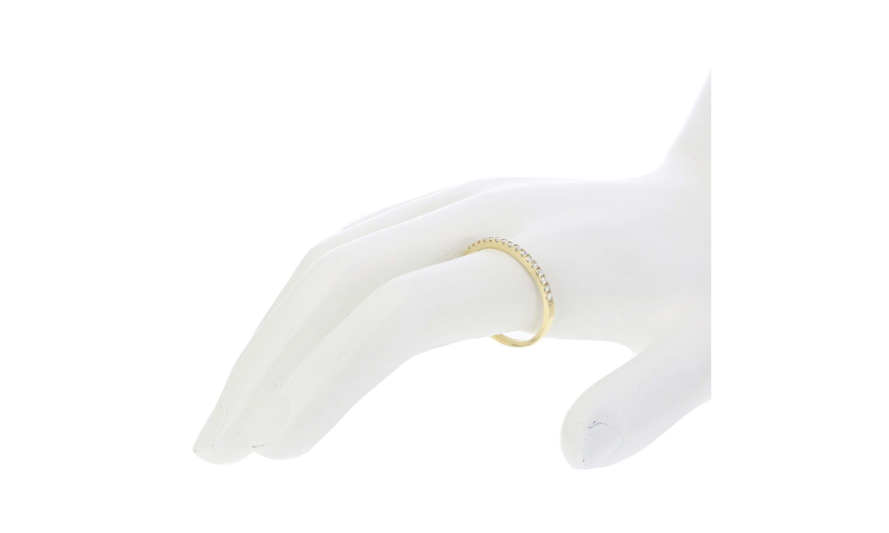 1/5 ct. t.w. Diamond Wedding Band in 14K Yellow Gold