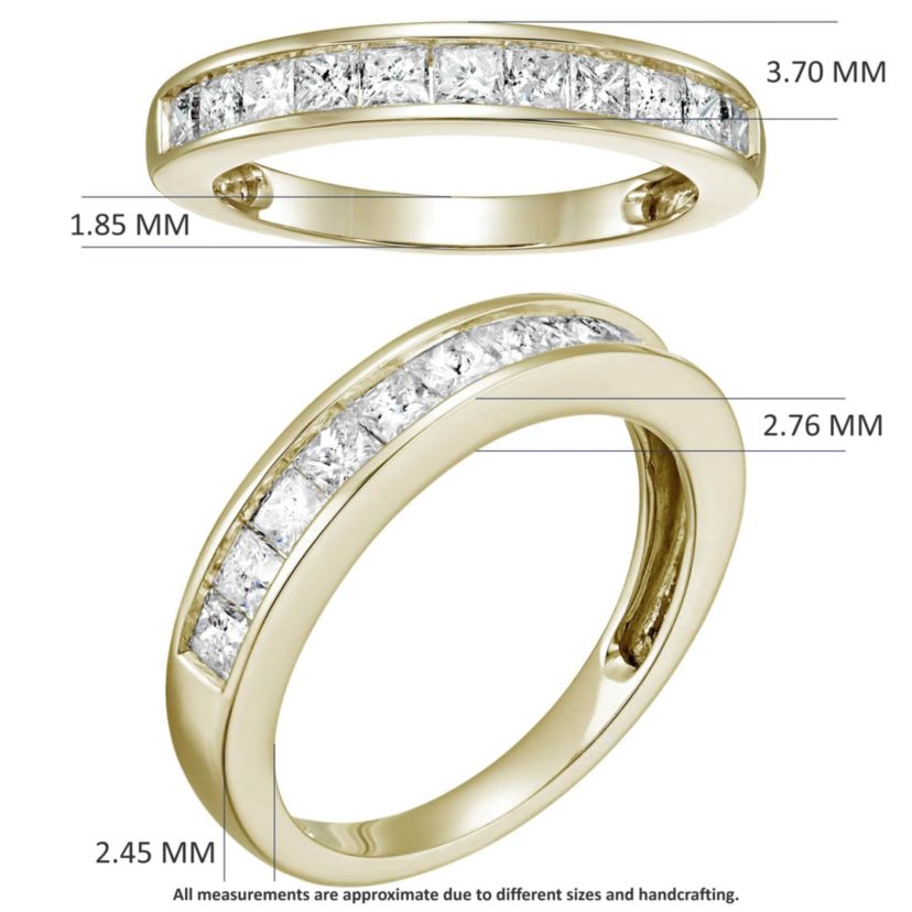 1 ct. t.w. Diamond Wedding Band in 14K Yellow Gold