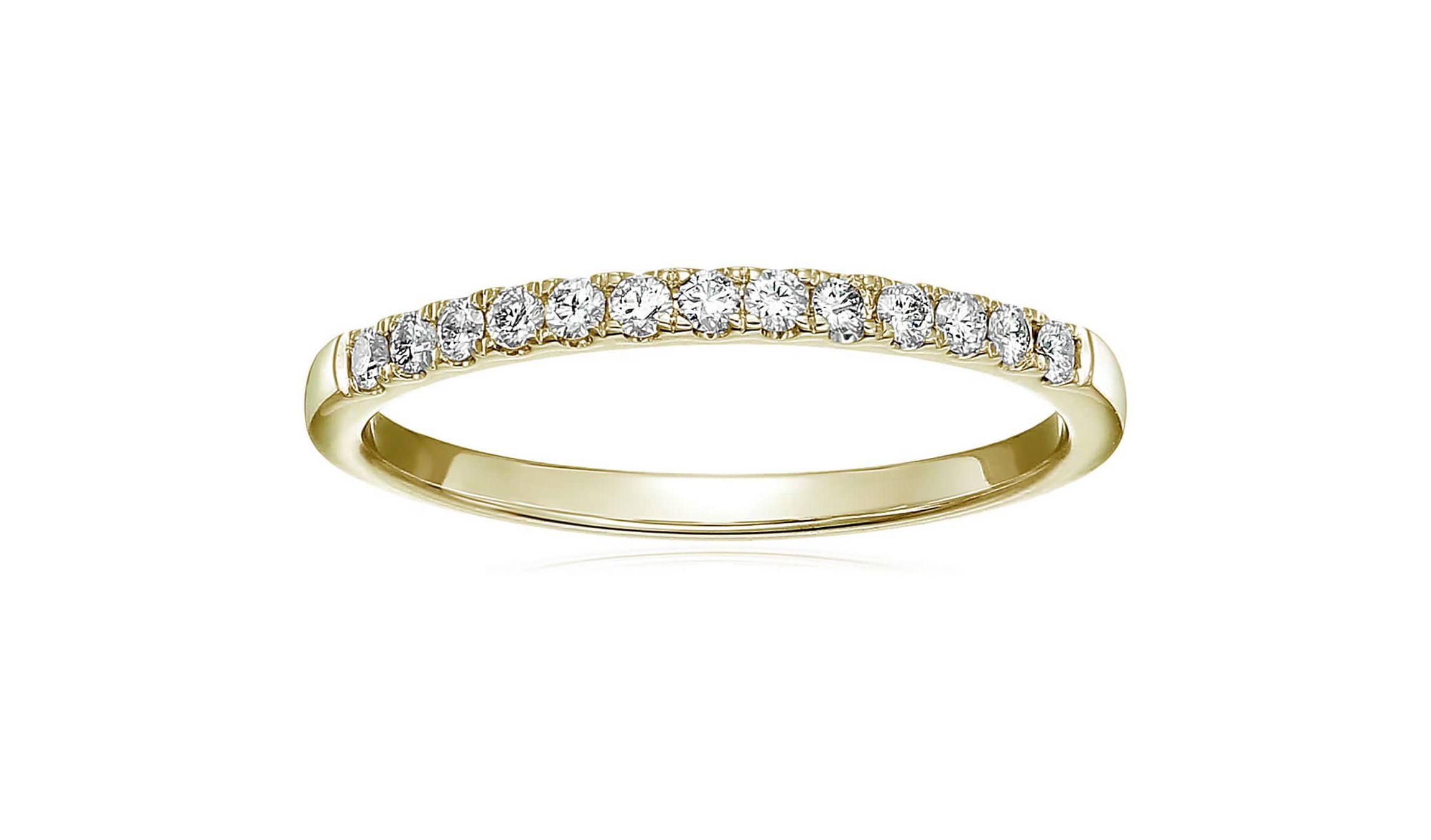 1/5 ct. t.w. Diamond Wedding Band in 14K Yellow Gold