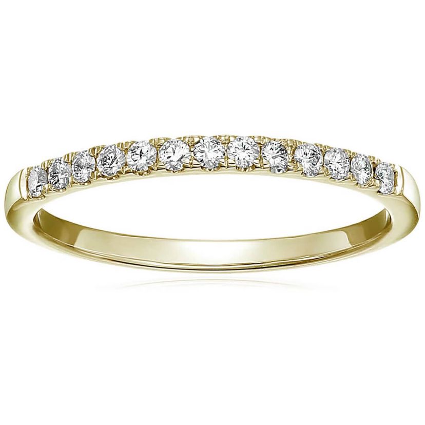 1/5 ct. t.w. Diamond Wedding Band in 14K Yellow Gold
