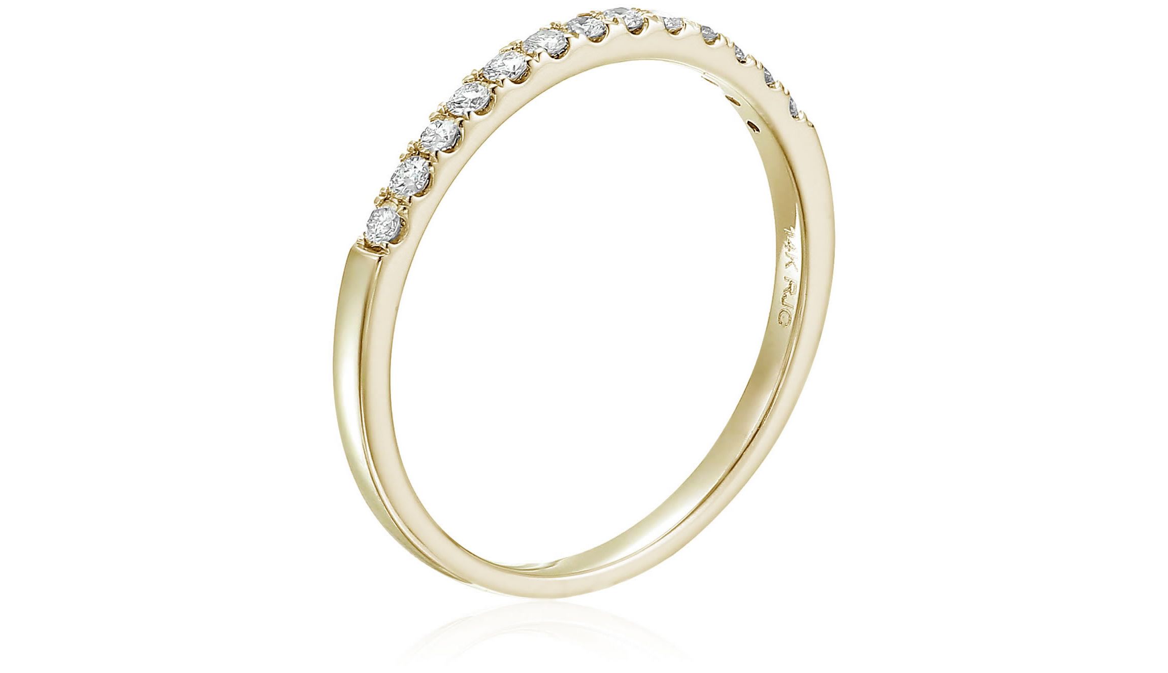 1/5 ct. t.w. Diamond Wedding Band in 14K Yellow Gold