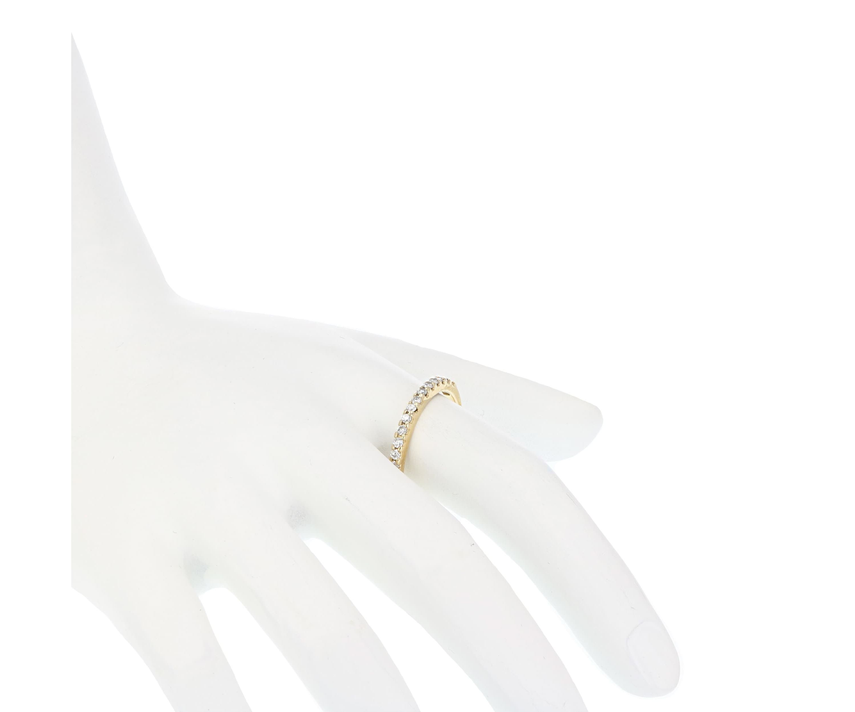 1/5 ct. t.w. Diamond Wedding Band in 14K Yellow Gold