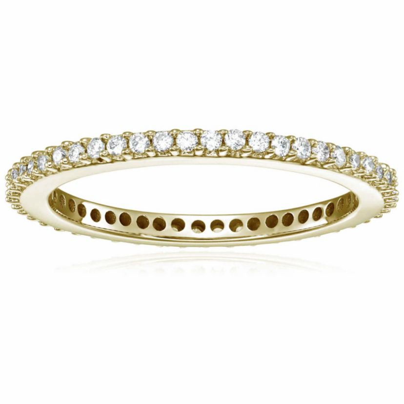 1/2 ct. t.w. Diamond Eternity Ring in 14K Yellow Gold