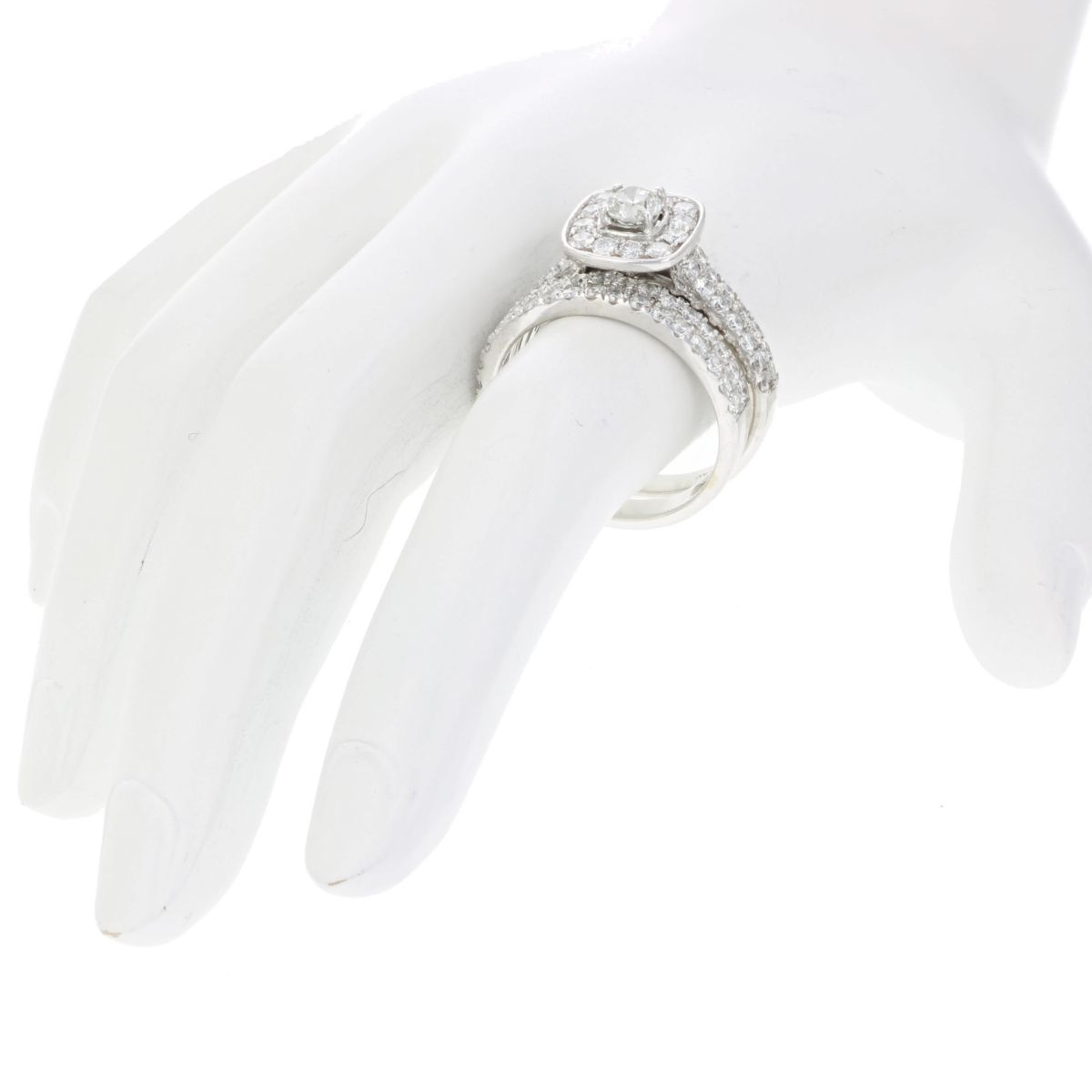 2 ct. t.w. Diamond Bridal Set in 14K White Gold