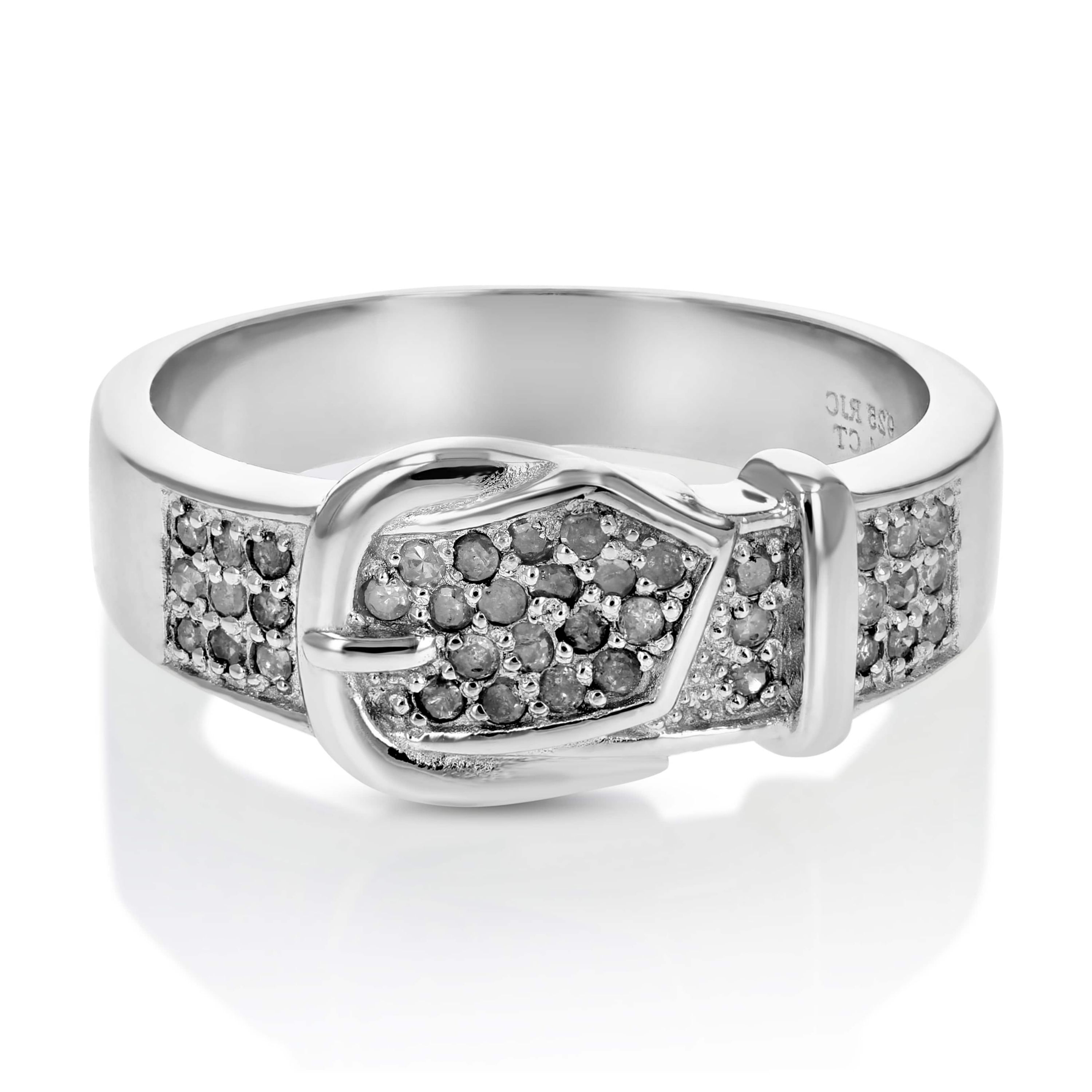 1/4 ct. t.w. Diamond Wedding Band in 925 Sterling Silver