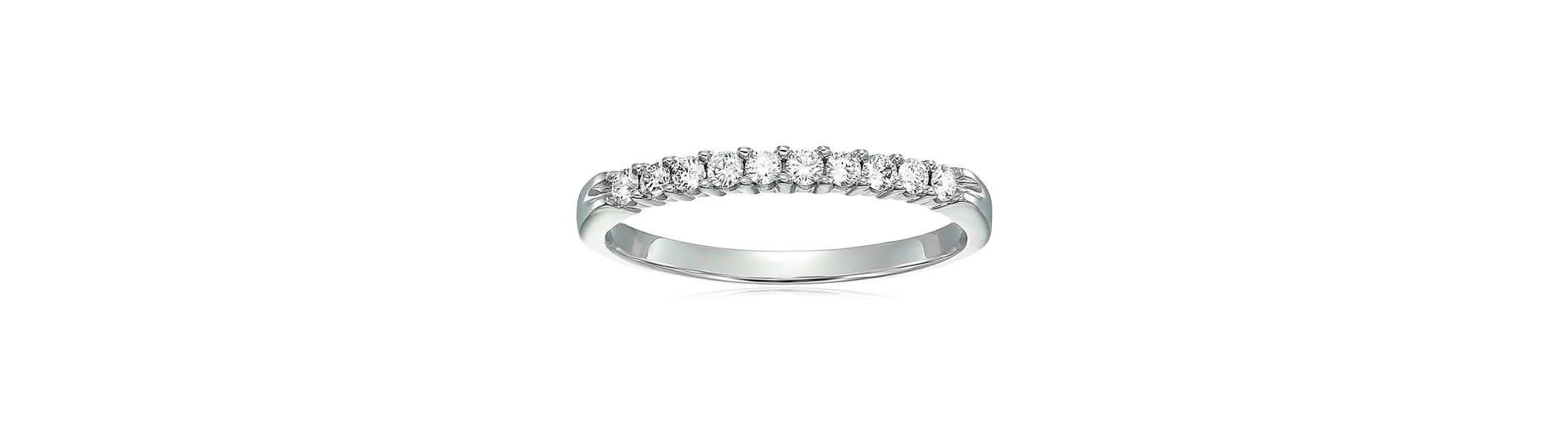 1/3 ct. t.w. Diamond Wedding Band in 14K White Gold