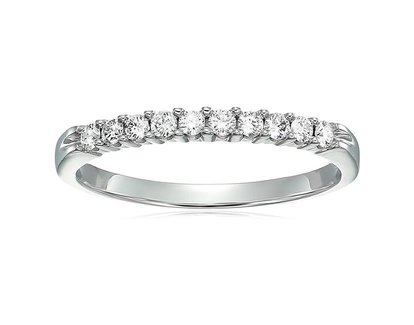 1/3 ct. t.w. Diamond Wedding Band in 14K White Gold