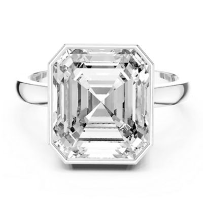Amairah Lab Created 1 ct. t.w. Lab Grown Diamond Engagement Ring in 14K Gold Emerald Shape