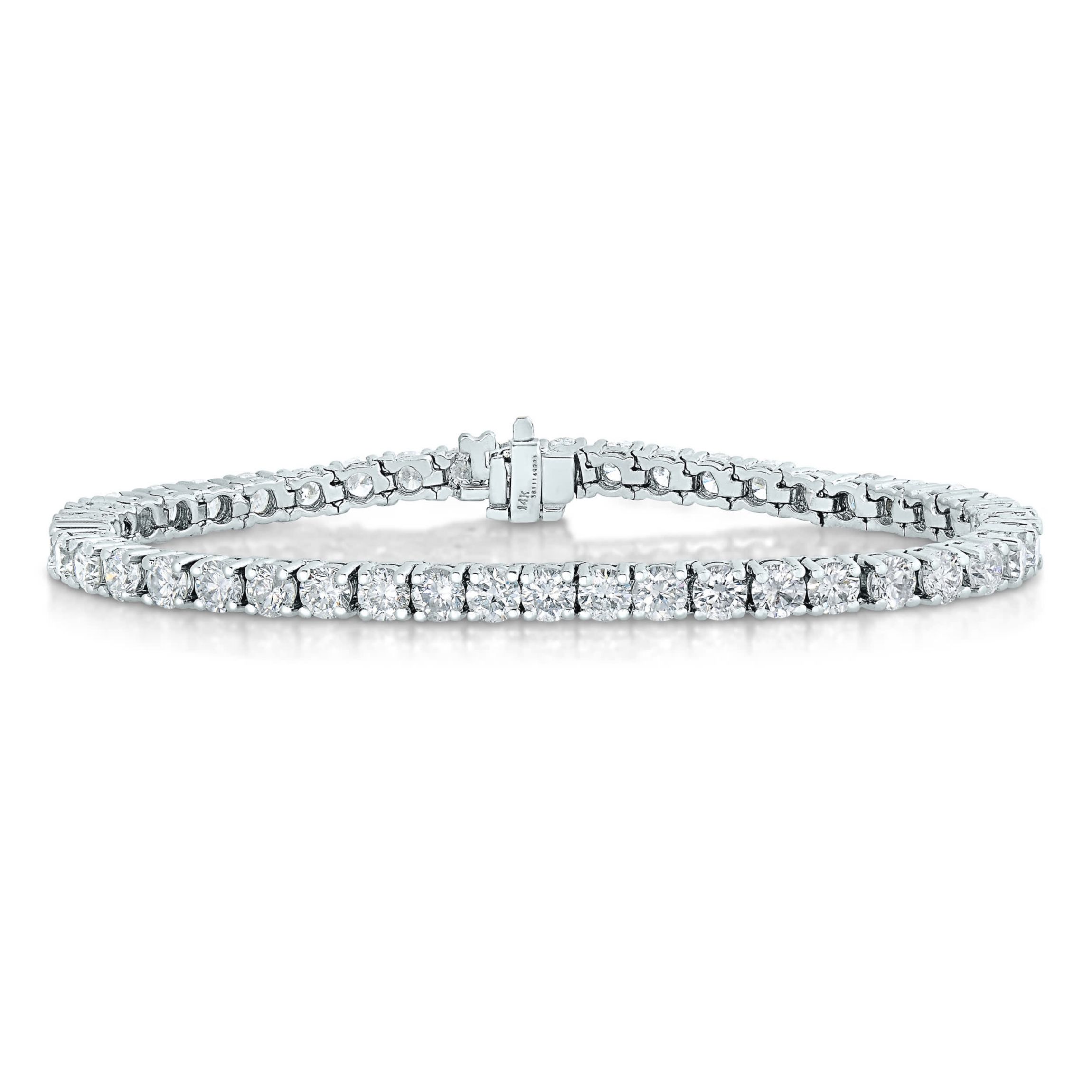 Lab Created 5 ct. t.w. Lab Grown Diamond Tennis Bracelet in 14K White Gold
