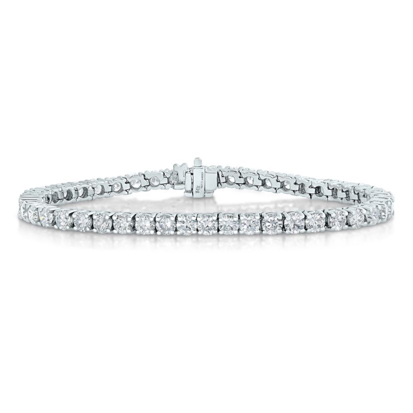 Lab Created 5 ct. t.w. Lab Grown Diamond Tennis Bracelet in 14K White Gold