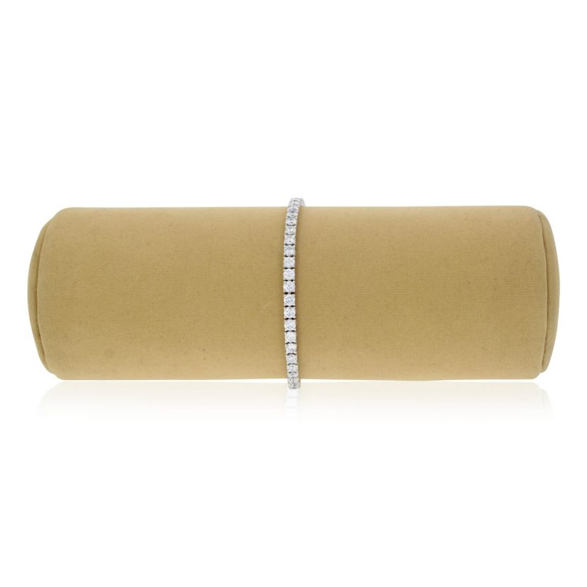 Lab Created 5 ct. t.w. Lab Grown Diamond Tennis Bracelet in 14K White Gold