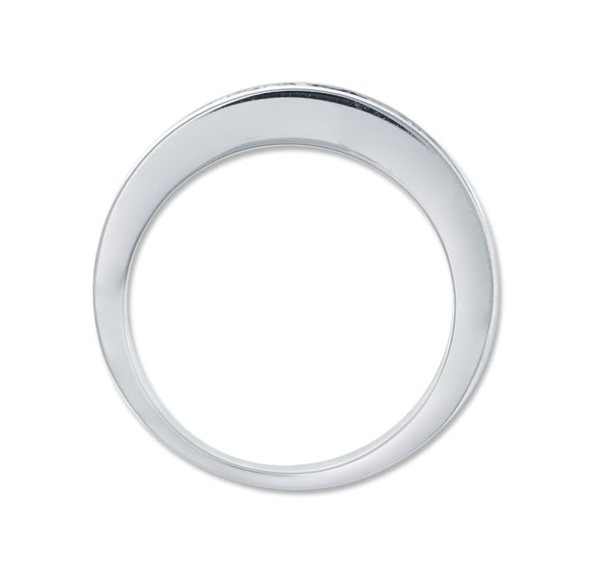 1.00 Ct.tw Natural Diamond Eternity Band/Ring in 10K White Gold