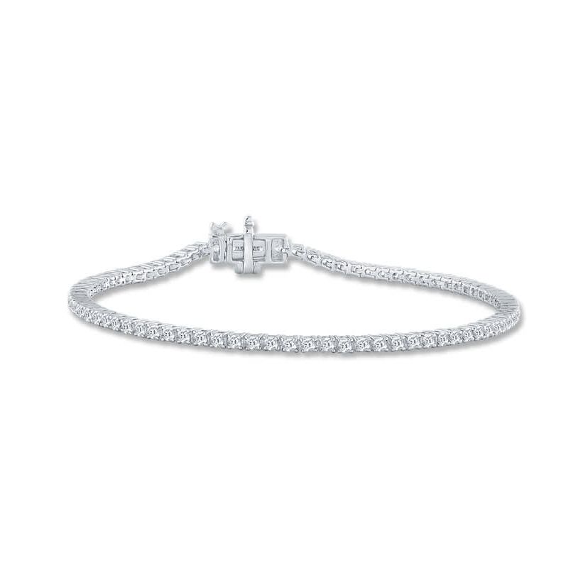Alessandra Bettini Natural Diamond Tennis Bracelet