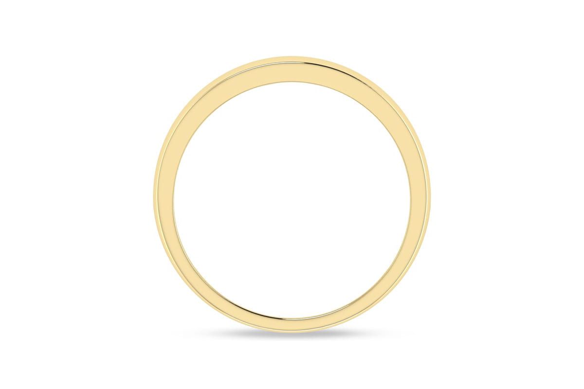 0.050 Ct.tw Natural Diamond Ring/Band in 10K Yellow Gold