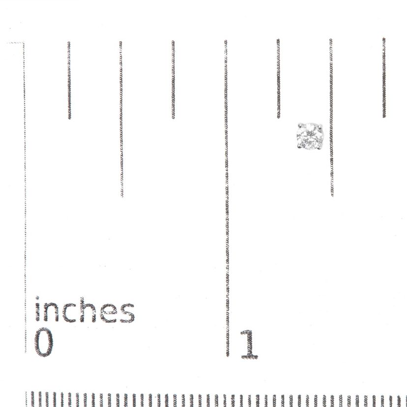 AGS Certified 14K White Gold 1.0 cttw Diamond Stud Earrings