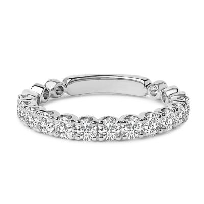 Haus of Brilliance 14K Yellow Gold 1.00 Cttw Round Diamond Prong Set Wedding Band, 7