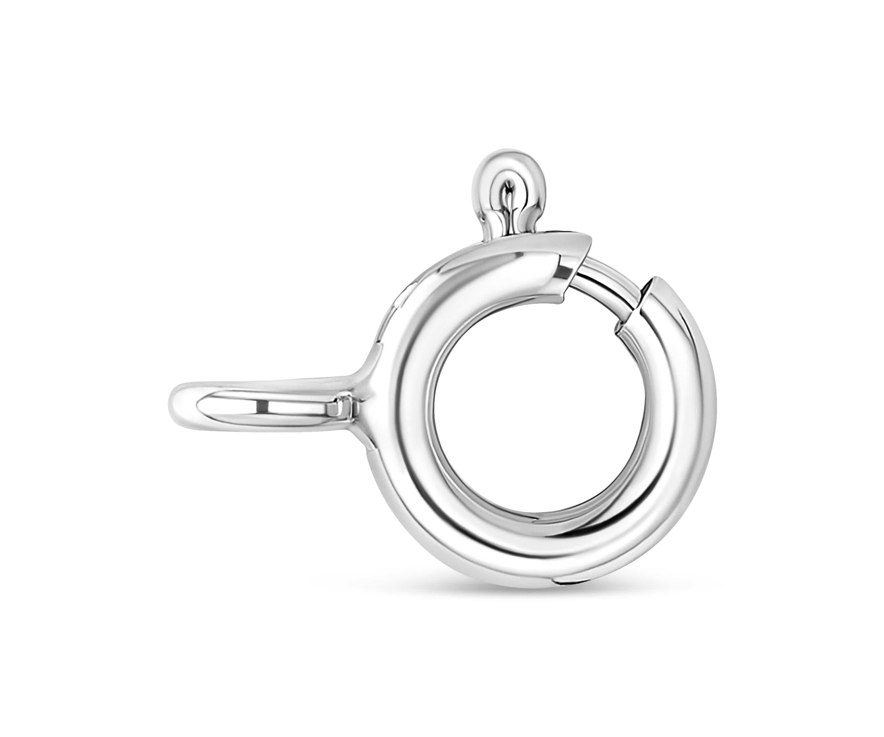 Lab Created 14K White Gold 1/2 Cttw Blue Lab Grown Diamond Bezel- Solitaire Pendant Necklace