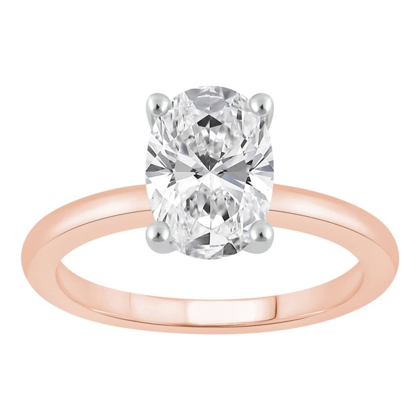 Lab Created 2 ct. t.w. Lab Grown Diamond Solitare Ring in 14K Gold
