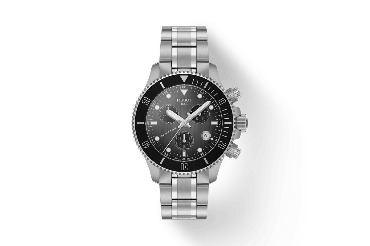 Unisex Tissot Seastar 1000 Quartz Chronograph 38mm Stainless steel  Watch