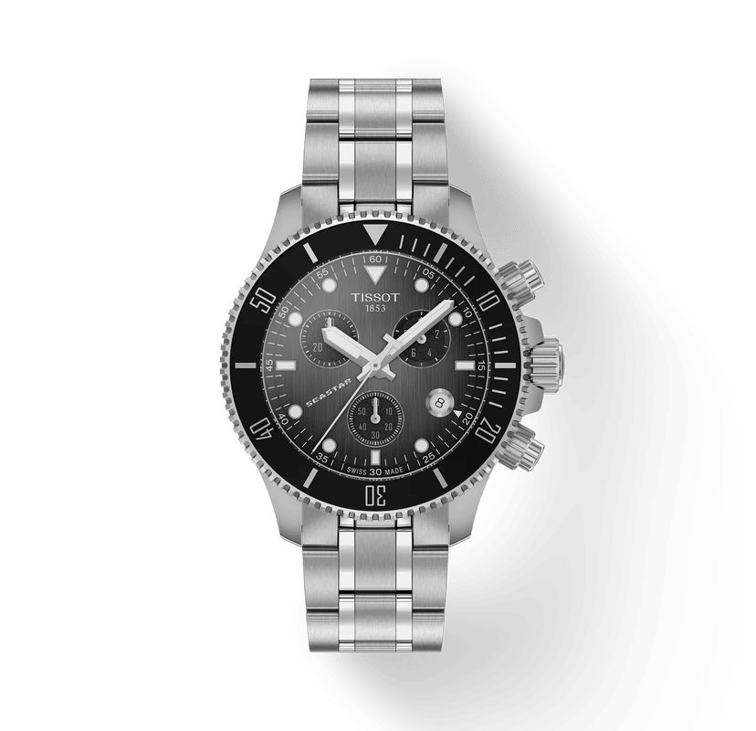 Unisex Tissot Seastar 1000 Quartz Chronograph 38mm Stainless steel  Watch