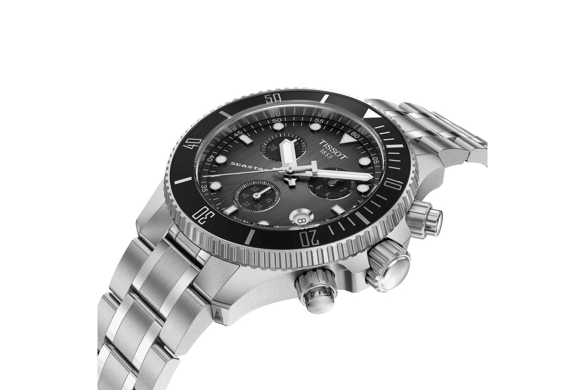 Unisex Tissot Seastar 1000 Quartz Chronograph 38mm Stainless steel  Watch