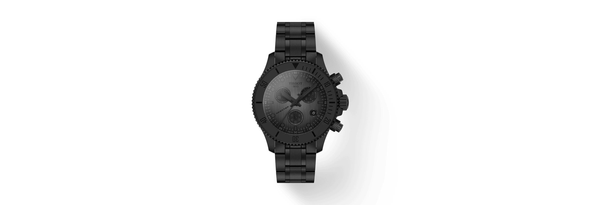 Unisex Tissot Seastar 1000 Quartz Chronograph 38mm Stainless steel  Watch