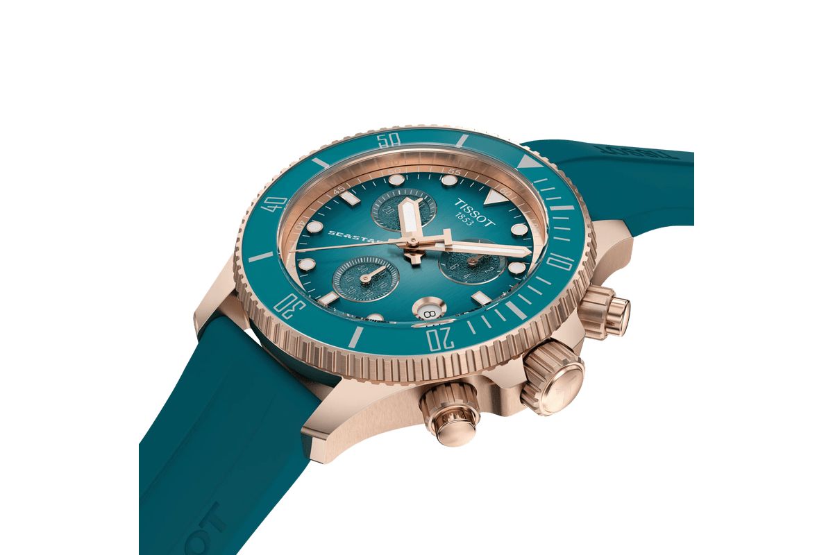 Unisex Tissot Seastar 1000 Quartz Chronograph 38mm Stainless steel  Watch