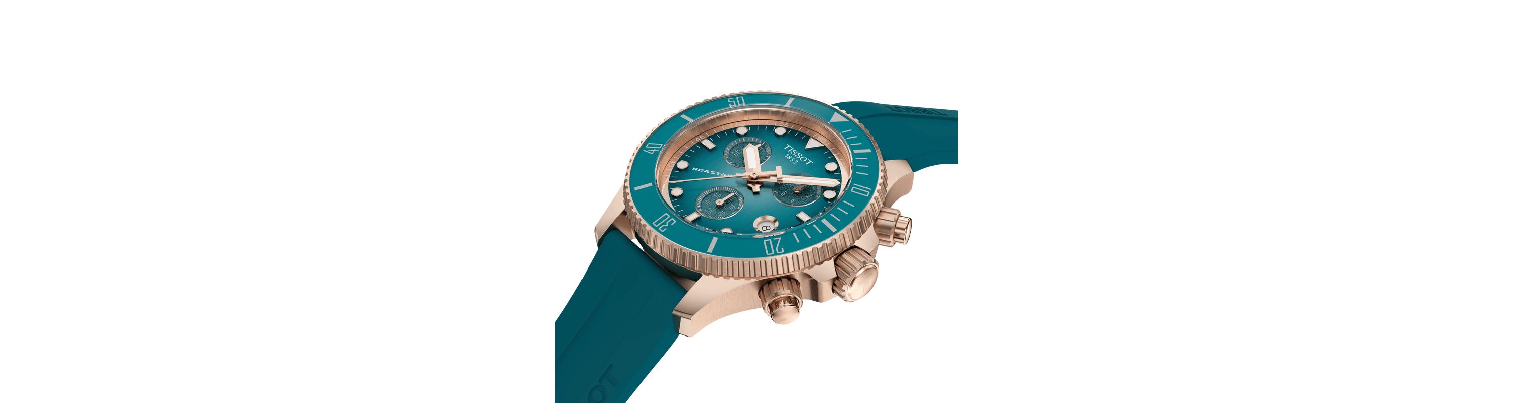Unisex Tissot Seastar 1000 Quartz Chronograph 38mm Stainless steel  Watch